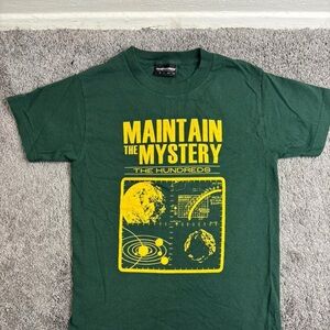 The Hundreds Forest Green Tee with Yellow Graphic